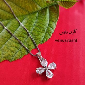 مدال نقره دخترانه طرح گل