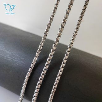 زنجیر ونیزی ( جعبه ای ) استیل کد 2187