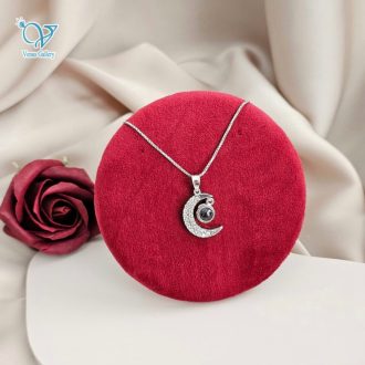 گردنبند نقره به صد زبان دنیا دوستت دارم