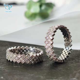 انگشتر نقره زنانه مدل پرنس 5334