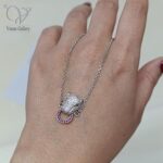 دستبند نقره زنجیری طرح تایگر کد 9225 - Image 3