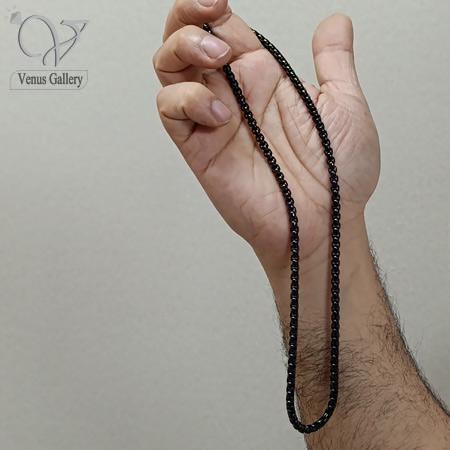 10-7.jpg زنجیر استیل مردانه مدل ویتالی رنگ ثابت کد 9723 - Image 1