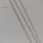 زنجیر نقره کابلی مردانه و اسپرت کد 9974 - Image 2
