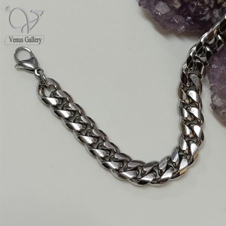 1026-2.jpg دستبند استیل مردانه مدل کارتیر تو پر و ضخیم یک سانتیمتری کد 9580 - Image 1