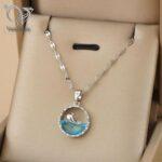 گردنبند استیل دلفین – موجی از زیبایی، نماد عشق و ارتباط، با قیمتی باورنکردنی کد 10604 - Image 5