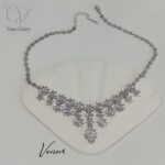 گردنبند نقره تمام تراش کد6422 - Image 2