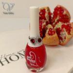 انگشتر نقره زنانه نگین قرمز اشکی طرح جواهر کد 4819 - Image 2