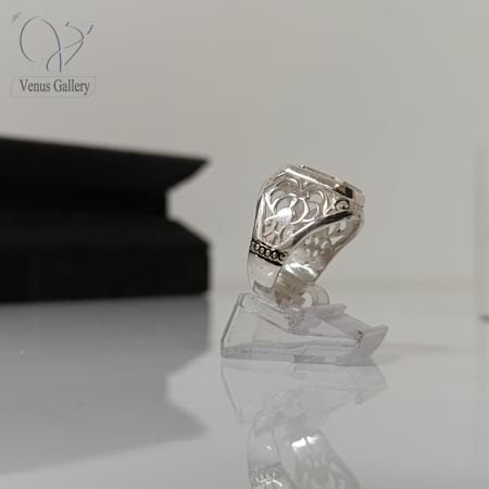135-3.jpg انگشتر نقره مردانه رولکس کد 7333 - Image 3