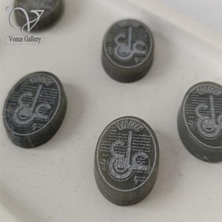 139.jpg سنگ یشم صابونی با دعای عین علی کد 7344 - Image 1