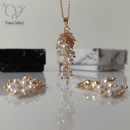 147.jpg نیم ست خوشه انگوری،مرواریدی دخترانه - Image 1