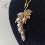 نیم ست خوشه انگوری،مرواریدی دخترانه - Image 2