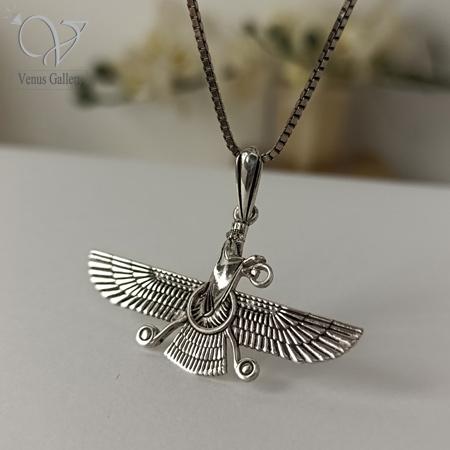 155.jpg مدال نقره فروهر مردانه و زنانه| اسپرت کد 7401 - Image 4