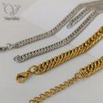 زنجیر کارتیر مردانه استیل و رنگ ثابت - Image 4