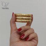 النگو طلاروس زنانه مدل دامله کد8285 - Image 2