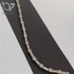 دستبند نقره جواهری دخترانه پر نگین و مجلسی کد 4654