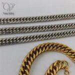 زنجیر کارتیر مردانه استیل و رنگ ثابت - Image 7