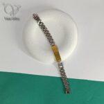 ست دستبند استیل رولکس اصل با حکاکی و آرم برند رولکس کد 8503 - Image 2