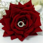 انگشتر نقره دخترانه ظریف ، مینیمال و مناسب هدیه کد 5395 - Image 2