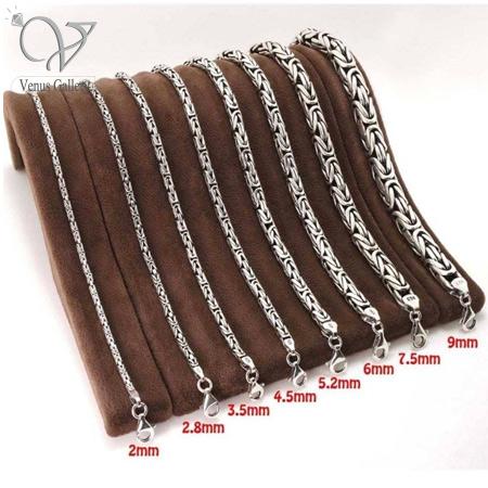 2.jpg دستبند نقره مردانه مدل کرال کد 1210 - Image 4