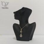 گردنبند نقره به صد زبان دنیا دوستت دارم مدل لویی ویتون کد 9781 - Image 2