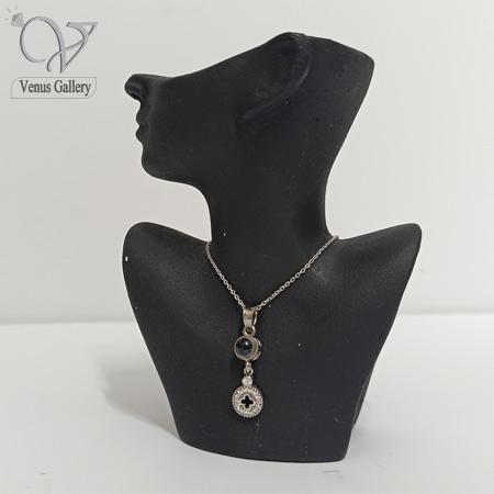 23-1-2.jpg گردنبند نقره به صد زبان دنیا دوستت دارم مدل لویی ویتون کد 9781 - Image 1