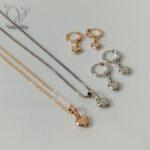 نیم ست قلبی دخترانه ژوپینگ رنگ ثابت توپُر و حجم دار کد 4553