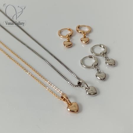 24-2.jpg نیم ست قلبی دخترانه ژوپینگ رنگ ثابت توپُر و حجم دار کد 4553 - Image 1