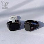 انگشتر استیل مردانه مدل رولکس اصلی رنگ مشکی کد8194 - Image 2