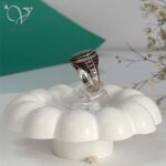 انگشتر نقره مردانه عقیق سبز کد 8161 - Image 5