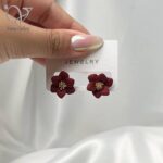 گوشواره دخترانه طرح گل کد 10241 - Image 6