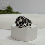 انگشتر نقره مردانه مدل بی ام دابلیو BMW کد 5546 - Image 3