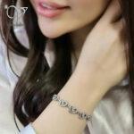 دستبند نقره طرح قلب؛ هدیه‌ای رومانتیک برای ولنتاین 3269