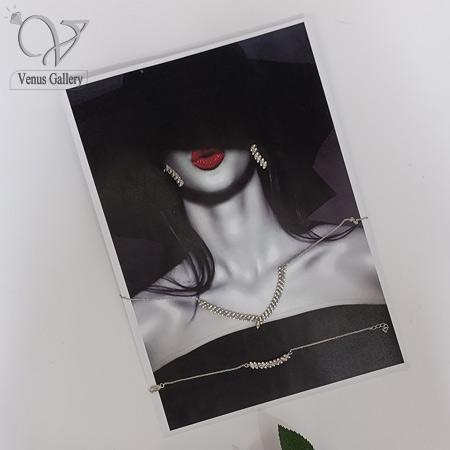 3-8-1.jpg سرویس نقره زنانه جواهری پرنگین کد 8867 - Image 1