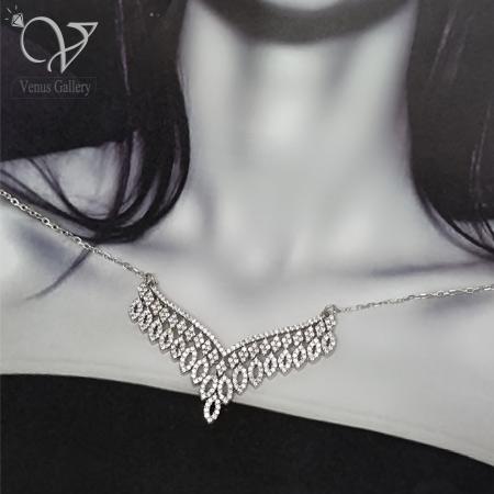 312-1.jpg سرویس نقره جواهری ظریف،زنجیری و پرنگین کد 8833 - Image 2