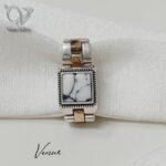 انگشتر نقره مردانه رکاب بند ساعتی رولکس با سنگ هولیت کد 9901 - Image 3