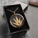 گردنبند رزینی گل گندم دخترانه - Image 2