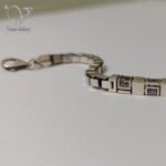 دستبند نقره مردانه مدل ورساچه ترک کد5252 - Image 3