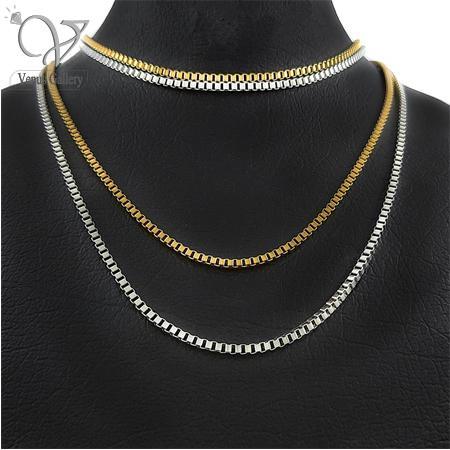 410-1.jpg زنجیر ونیزی استیل مناسب مدال کد7863 - Image 1