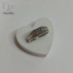 انگشتر نقره مردانه تمام مارکازیت شیک کد 5320 - Image 4