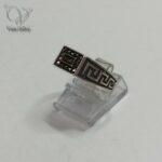 انگشتر نقره مردانه ترک و سیاه قلم نگین مارکازیت مدل ورساچه5318 - Image 4