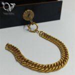 دستبند کارتیر استیل قفل ملوانی زنانه کد 8267 - Image 4