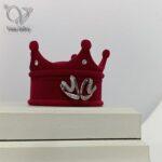 نیم ست نقره زنانه طرح قلب فانتزیکد 8831 - Image 2