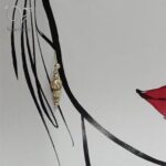 گوشواره نقره دخترانه مدل البرنادو کد 8980 - Image 2