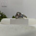 انگشتر نقره مردانه مدل بی ام دابلیو BMW کد 5546 - Image 4