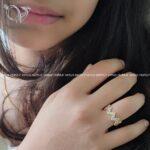 انگشتر ژوپینگ ظریف مدل هفت و هشتی - Image 3