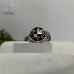 انگشتر نقره مردانه مدل بی ام دابلیو BMW کد 5546 - Image 5