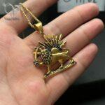 مدال شیر و خورشید استیل - Image 2