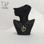 پلاک نقره دخترانه ظریف و مینیمال  نقره کد5419