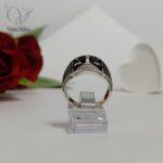 انگشتر نقره مردانه ترازوی عدالت ساخت کشور ترکیه کد 5469 - Image 5