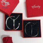 جعبه طلا و جواهر مناسب نیم ست، النگو، بنگل کد 9880 - Image 2